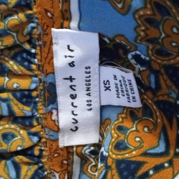 Current Air Button Detail Balloon Sleeve Top XS - Picture 6 of 7